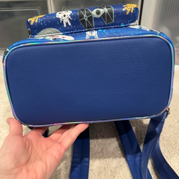 Loungefly Star Wars Chibi Icons A New Hope Blue Iridescent - Picture 11 of 11